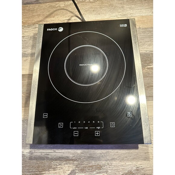 FAGOR Portable Induction 1300 Watts Cooktop Model 670040240 UL Approved 110 Volt - Picture 2 of 8